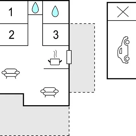 Prázdninový dům 3 Bedroom Gorgeous In